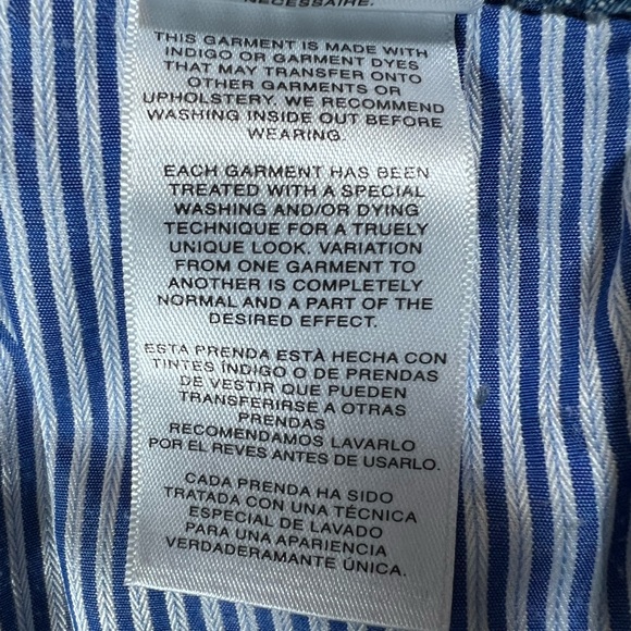 Habitual Pace High Rise Slim Straight Jeans 27 Light Wash Cropped Slit Hem - Picture 14 of 16